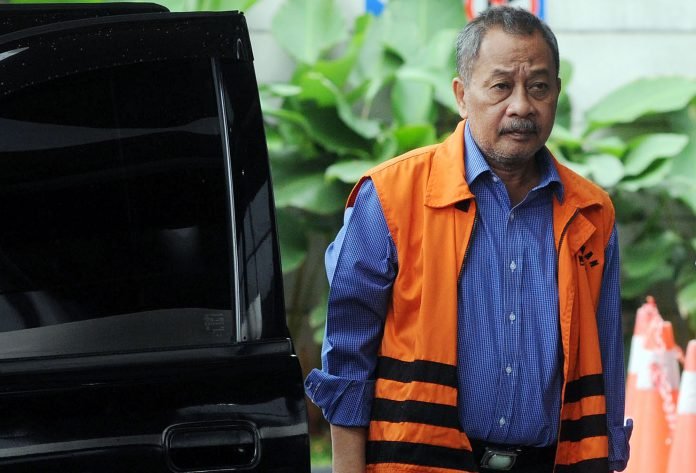 ADE- Ketua Pengadilan Tinggi Manado nonaktif Sudiwardono Diperiksa KPK2
