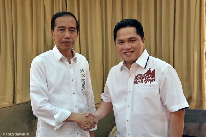Jokowi - Erick Thohir