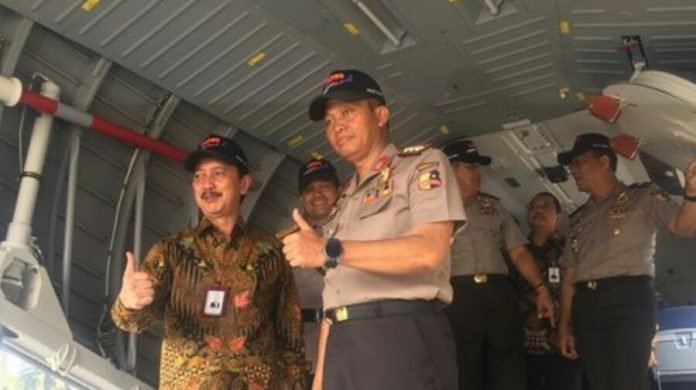 PT DI SERAHKAN CN295 KE KEPOLISIAN RI