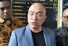 Bhaskara Nainggolan, kuasa hukum AG (Bandung TV/ Budi Hartati)