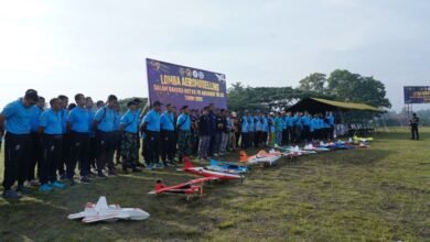 Kegiatan lomba Aeromodeling